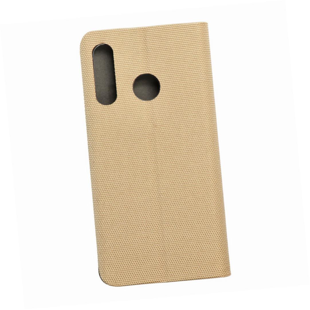 Etui zamykane z klapką i magnesem Vennus Sensitive Book złoty Huawei P30 Lite Etui zamykane z klapką i magnesem Vennus Sensitive Book złoty Huawei P30 Lite