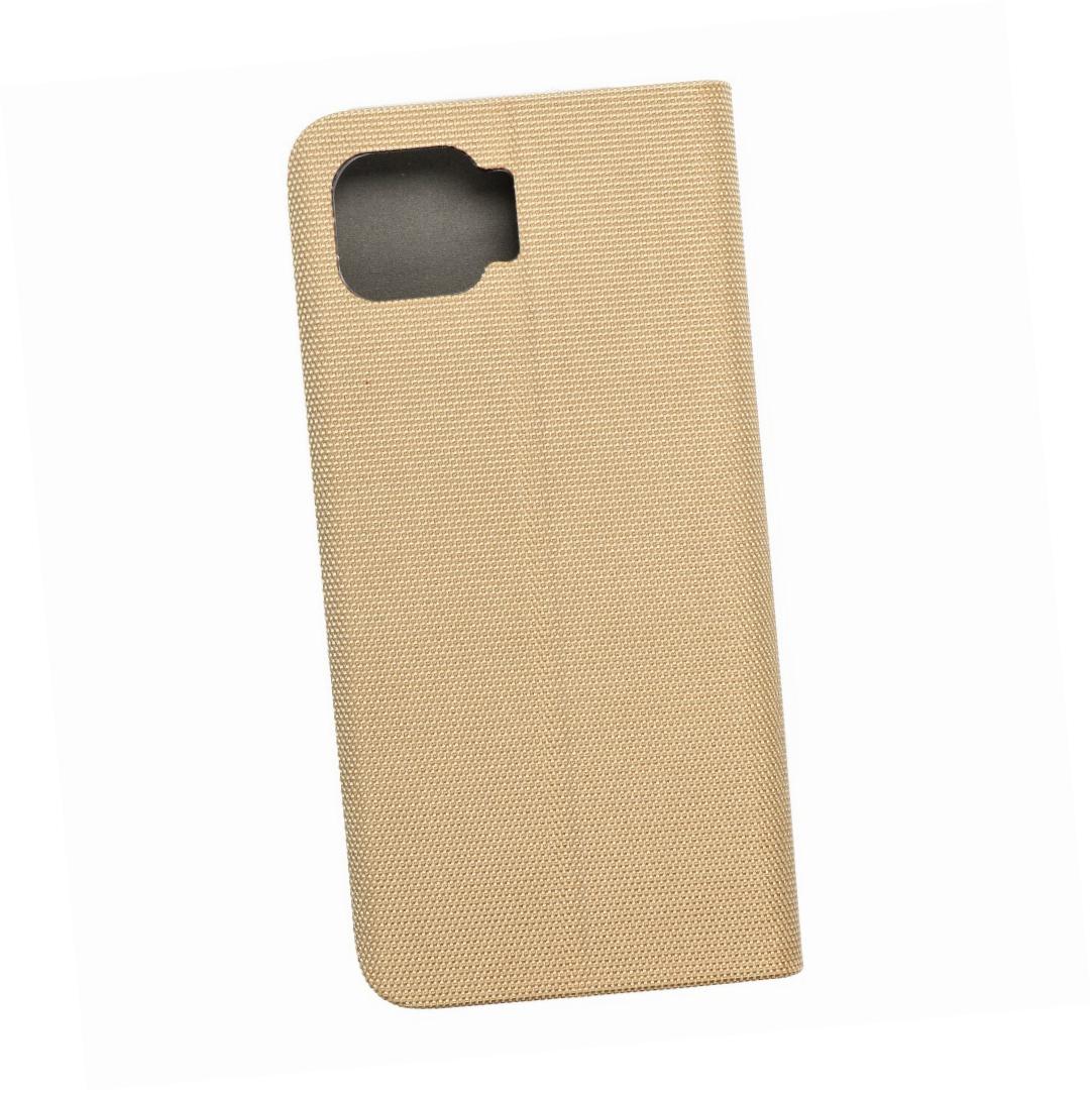 Etui zamykane z klapk� i magnesem Vennus Sensitive Book z�oty Motorola Moto G 5G Plus