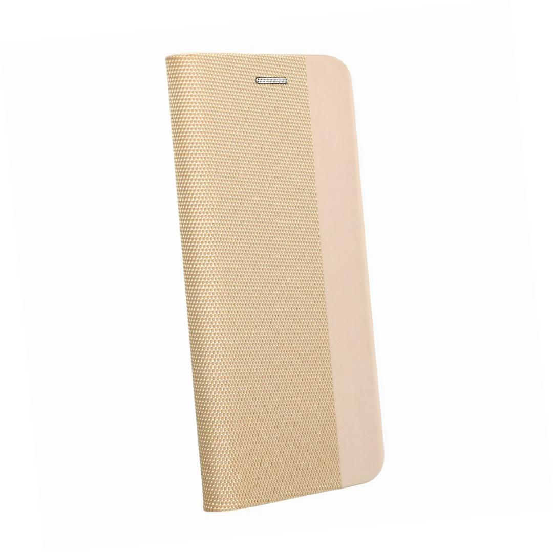 Etui zamykane z klapk� i magnesem Vennus Sensitive Book z�oty Samsung Galaxy A03