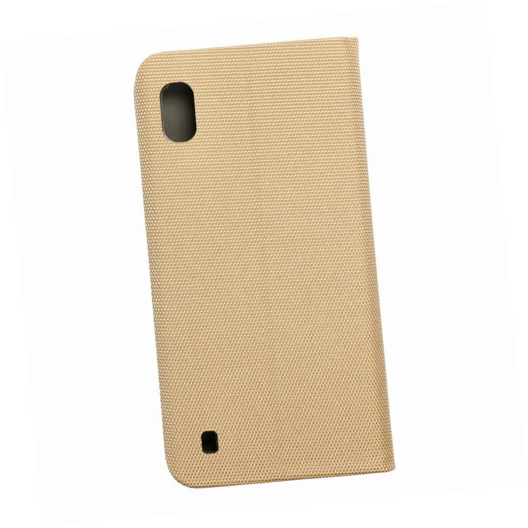 Etui zamykane z klapką i magnesem Vennus Sensitive Book złoty Samsung Galaxy A10 Etui zamykane z klapką i magnesem Vennus Sensitive Book złoty Samsung Galaxy A10