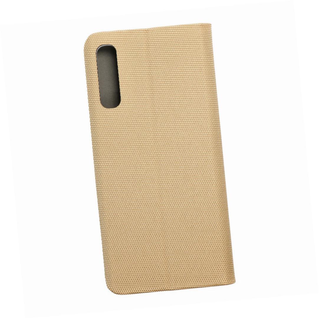 Etui zamykane z klapk� i magnesem Vennus Sensitive Book z�oty Samsung Galaxy A30s