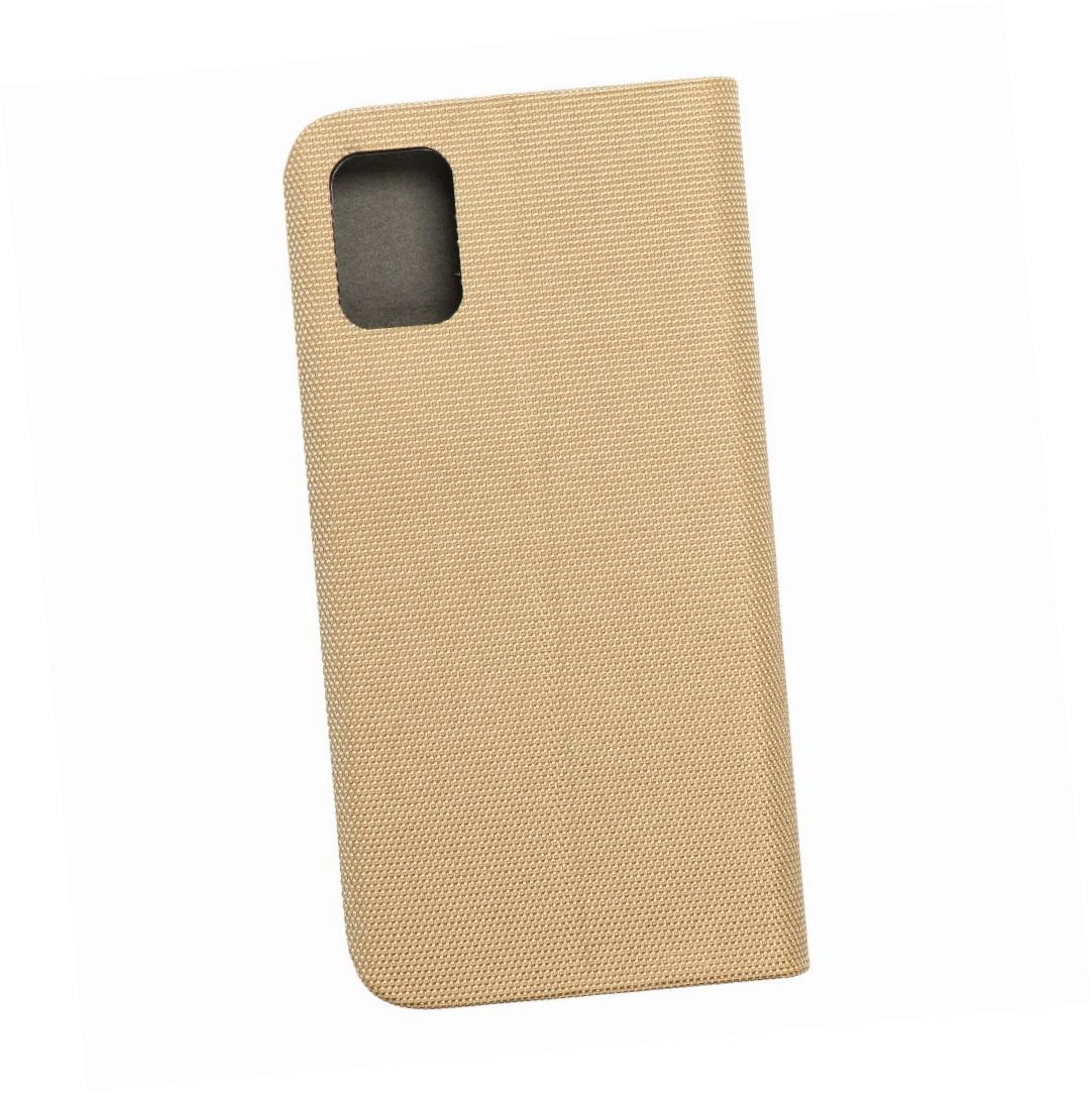 Etui zamykane z klapką i magnesem Vennus Sensitive Book złoty Samsung Galaxy A51 Etui zamykane z klapką i magnesem Vennus Sensitive Book złoty Samsung Galaxy A51