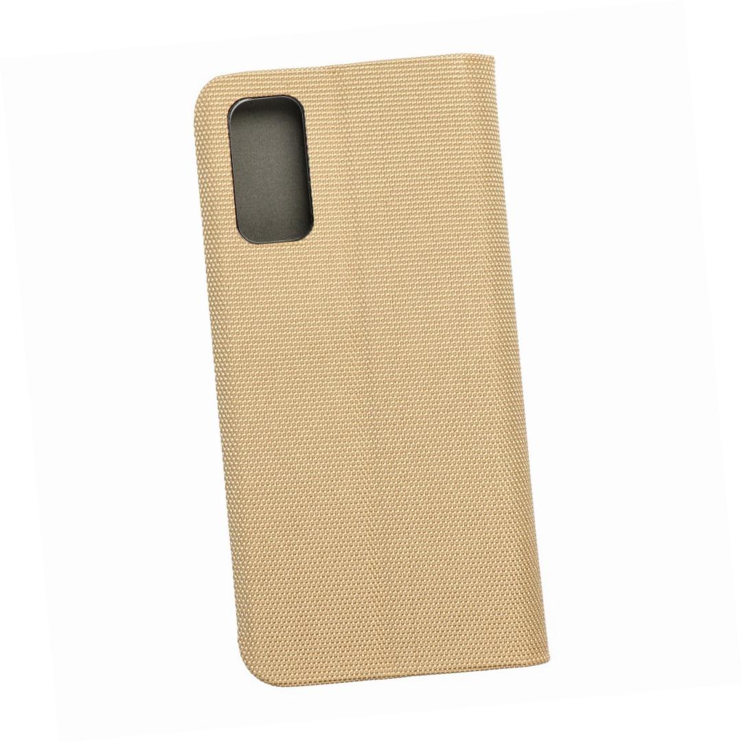 Etui zamykane z klapk� i magnesem Vennus Sensitive Book z�oty Samsung Galaxy S20