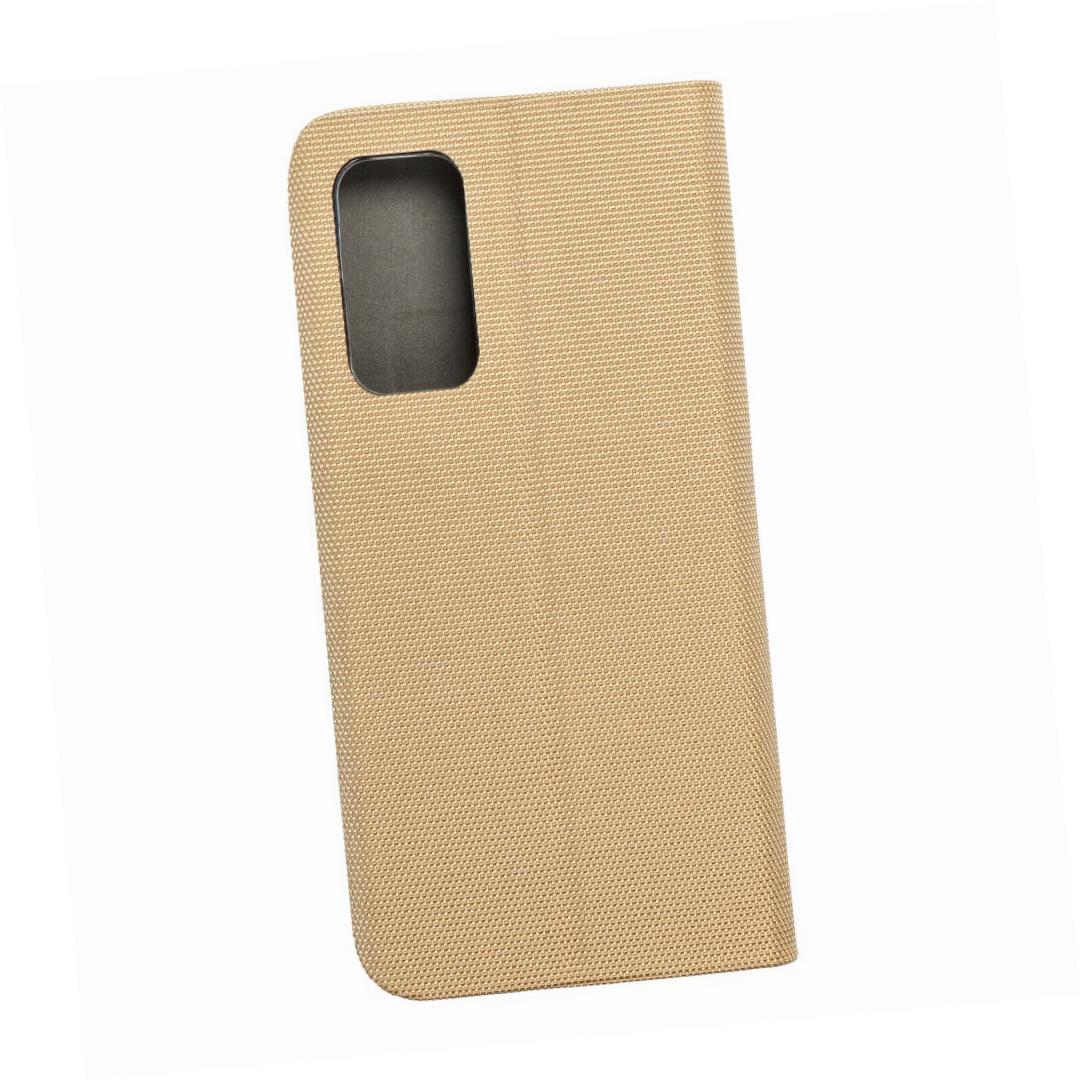 Etui zamykane z klapk� i magnesem Vennus Sensitive Book z�oty Xiaomi Mi 10T Pro 5G