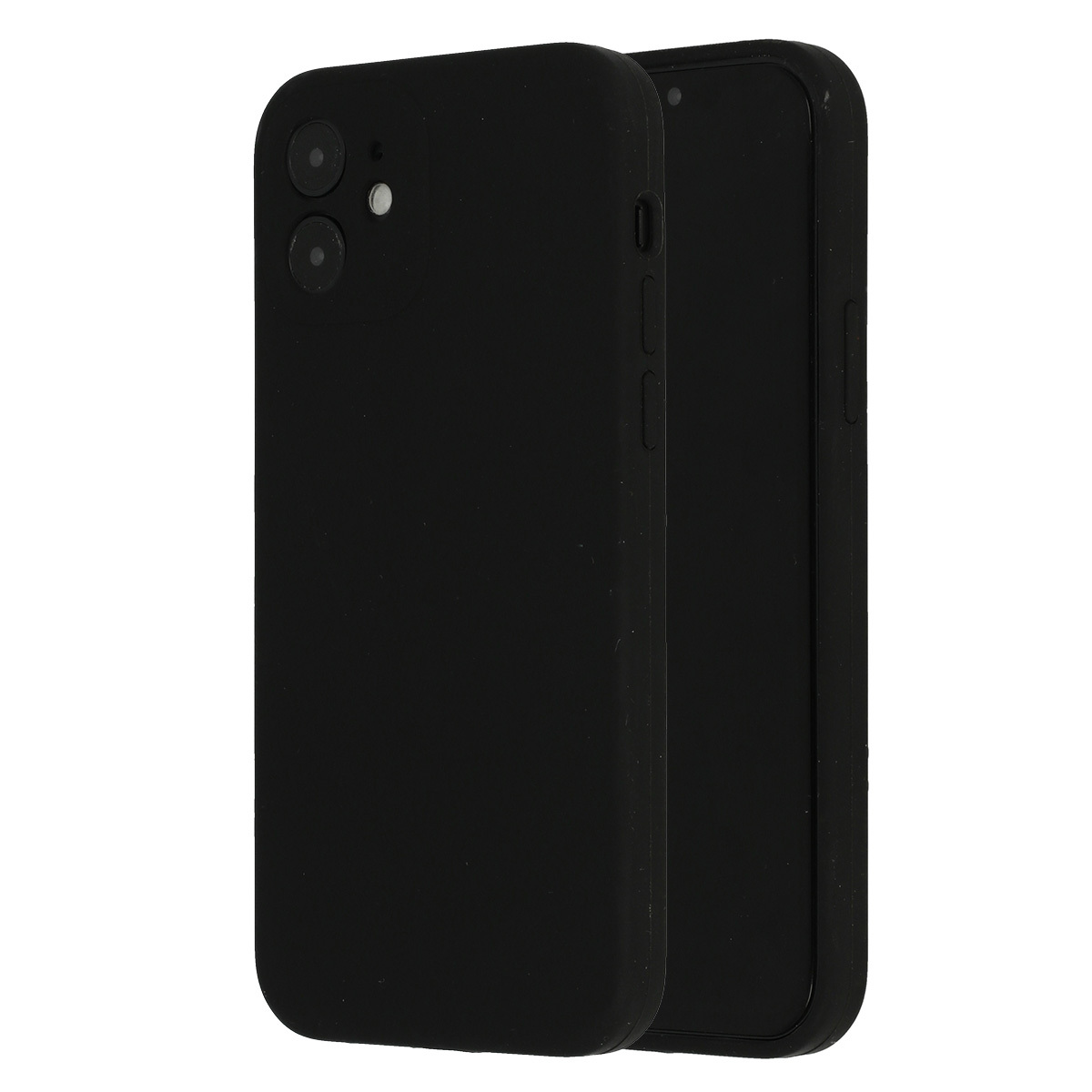 Pokrowiec Vennus Silicone Lite czarny Apple iPhone 12