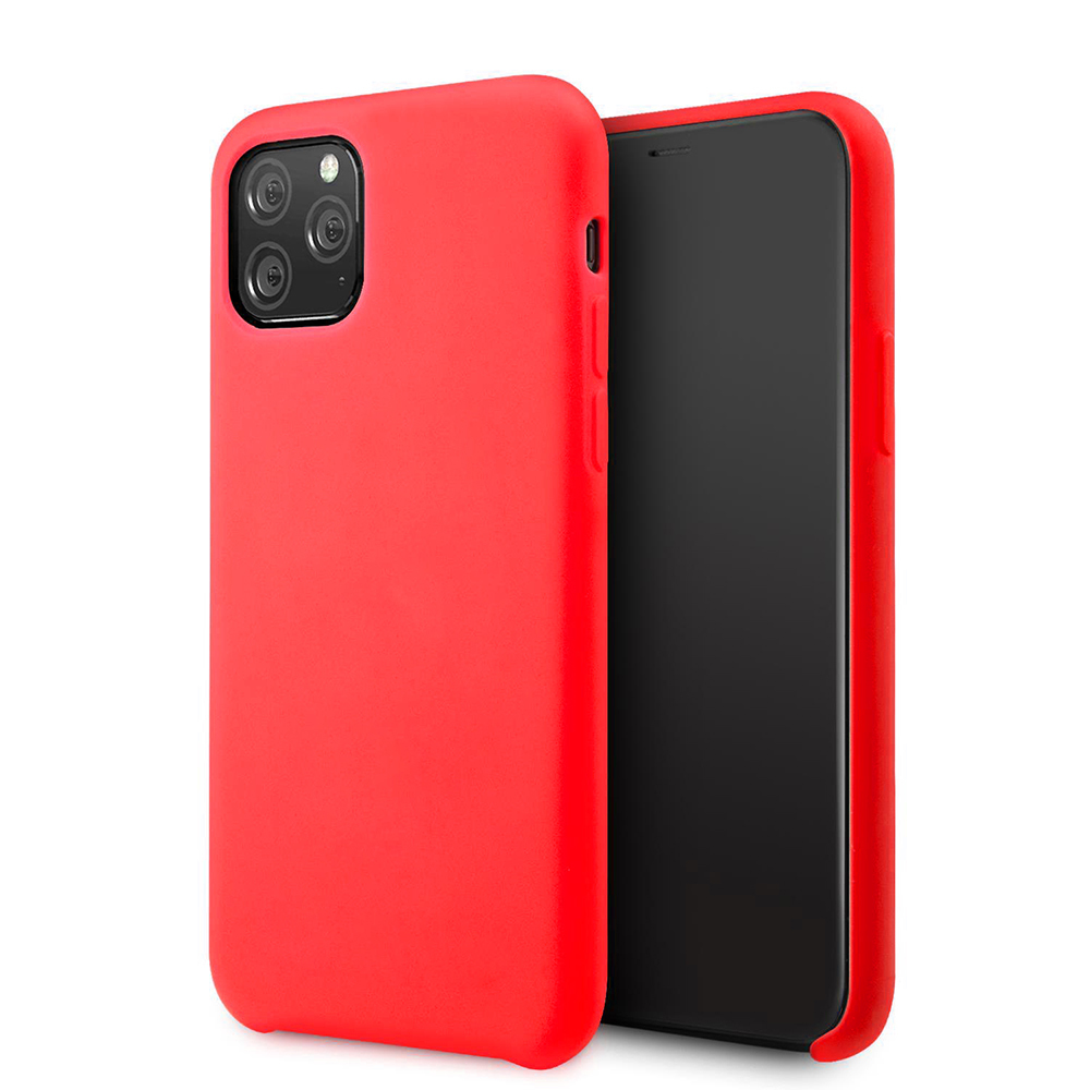 Pokrowiec Vennus Silicone Lite czerwony Apple iPhone 12 Pro