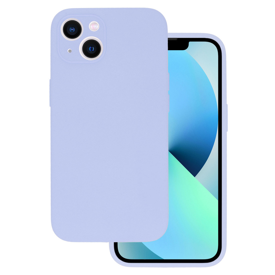 Pokrowiec Vennus Silicone Lite fioletowy Apple iPhone X