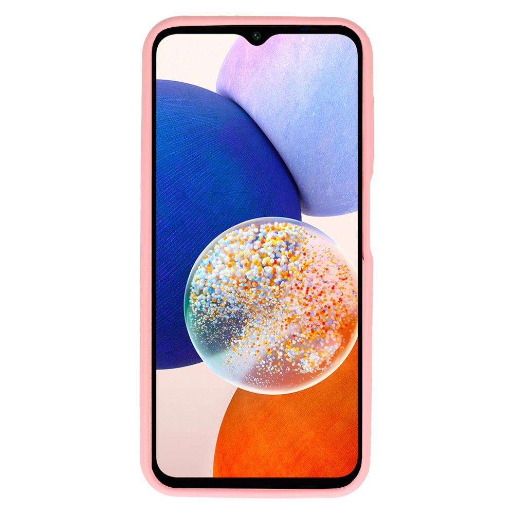 Pokrowiec Vennus Silicone Lite jasnor�owy Samsung Galaxy A14 5G / 3