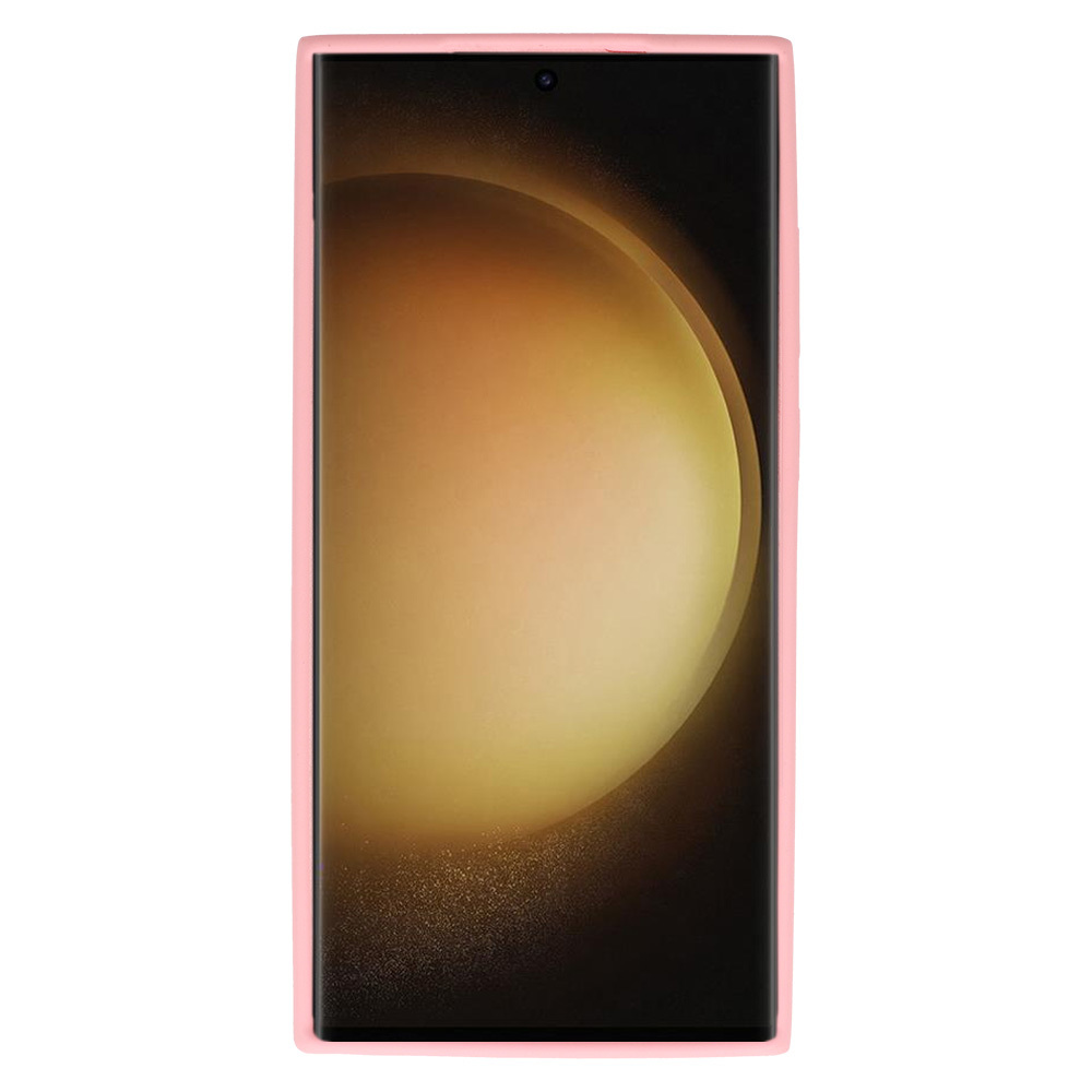 Pokrowiec Vennus Silicone Lite jasnor�owy Samsung Galaxy S23 Ultra / 3