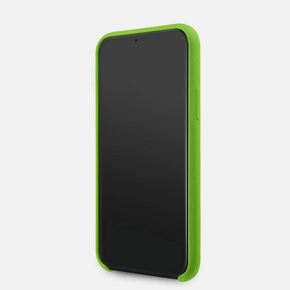 Pokrowiec Vennus Silicone Lite jasnozielony Apple iPhone 12 Pro Max / 3