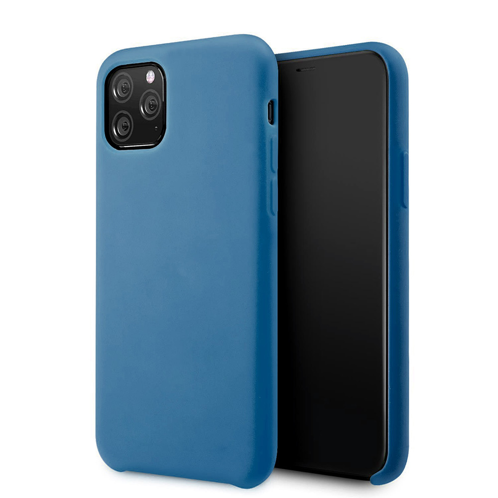 Pokrowiec Vennus Silicone Lite niebieski Samsung Galaxy A6 (2018)