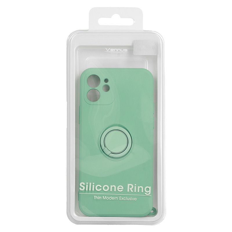 Pokrowiec Vennus Silicone Ring mitowy Apple iPhone XR / 11