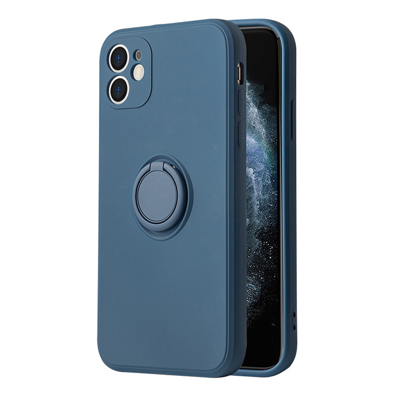 Pokrowiec Vennus Silicone Ring niebieski Apple iPhone 11 Pro