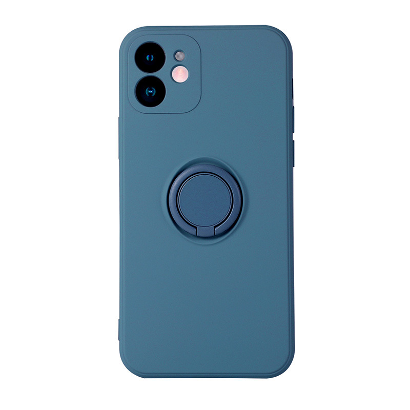 Pokrowiec Vennus Silicone Ring niebieski Apple iPhone SE 2020 / 3