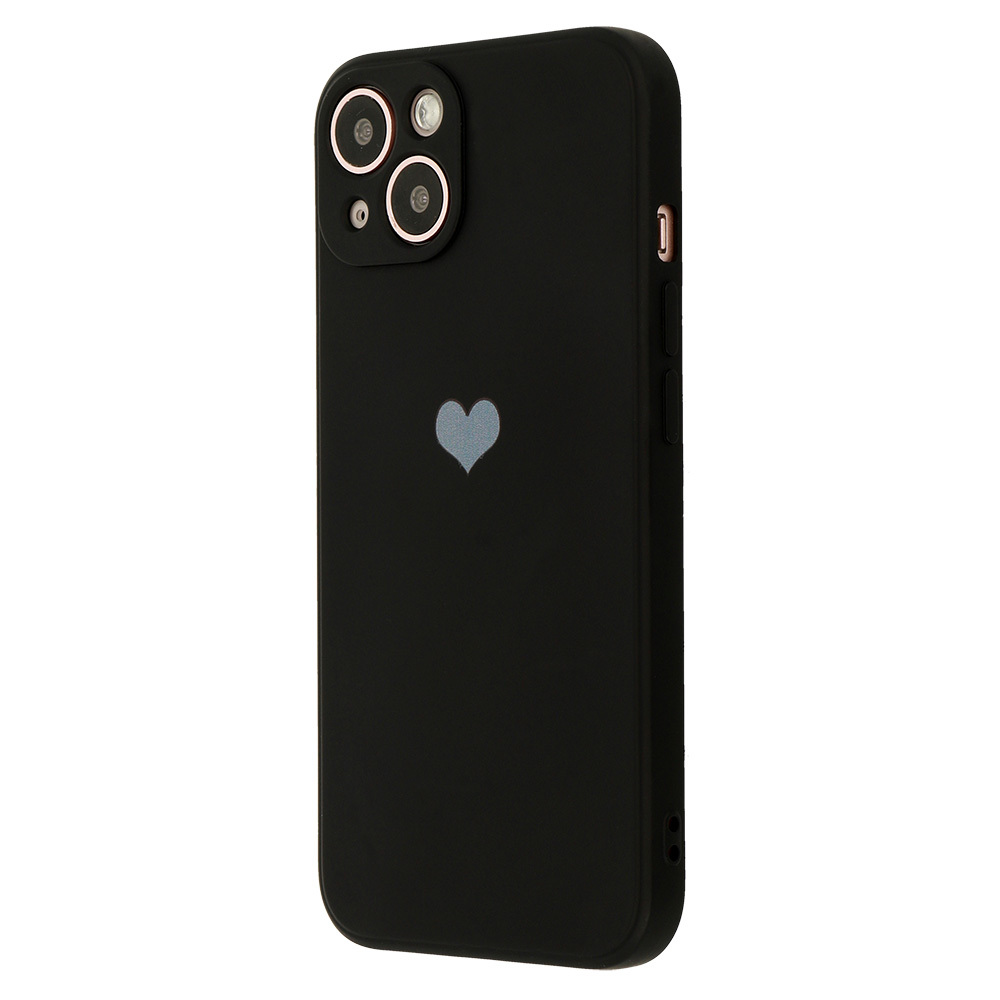 Pokrowiec Vennus Silicone Serce czarny Apple iPhone 11 Pro / 2