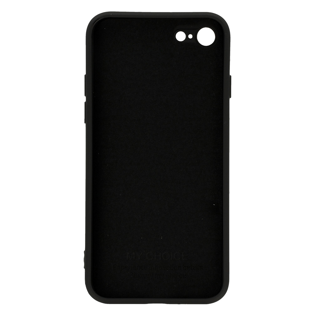 Pokrowiec Vennus Silicone Serce czarny Apple iPhone SE 2022 / 5
