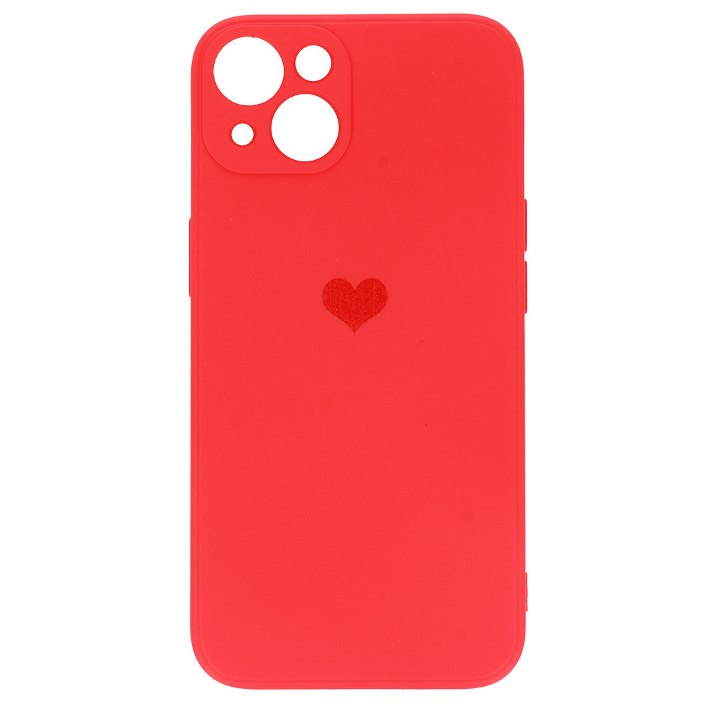 Pokrowiec Vennus Silicone Serce czerwony Apple iPhone 12 Pro / 4