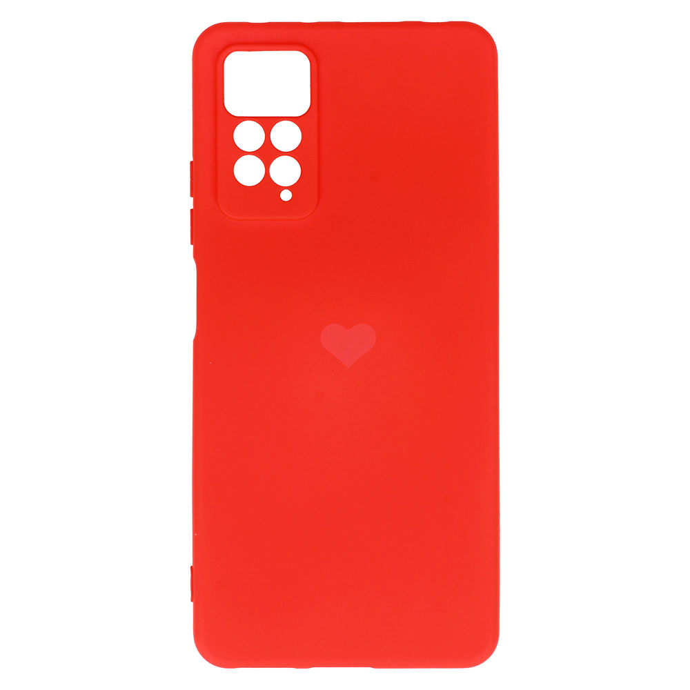 Pokrowiec Vennus Silicone Serce czerwony Xiaomi Redmi Note 11 Pro / 4