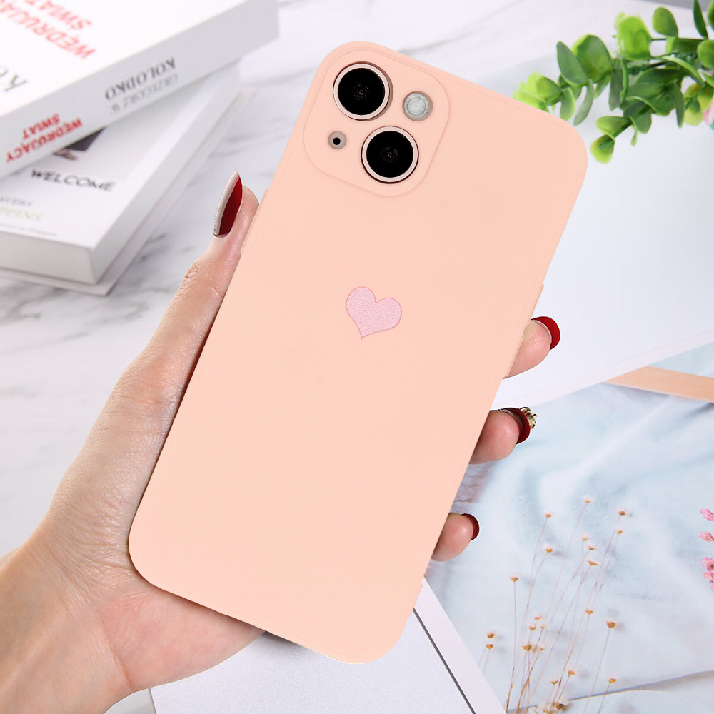 Pokrowiec Vennus Silicone Serce r�owy Apple iPhone SE 2022 / 7