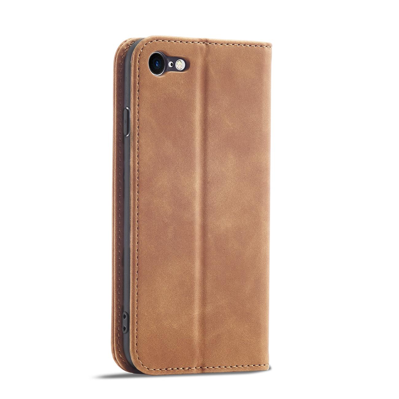 Pokrowiec Wallet Magnet brązowy Apple iPhone SE 2022 / 10 Pokrowiec Wallet Magnet brązowy Apple iPhone SE 2022 / 10