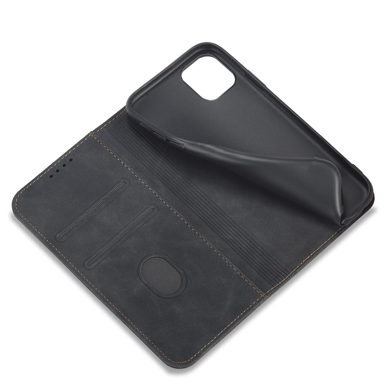 Pokrowiec Wallet Magnet czarny Apple iPhone 12 / 10