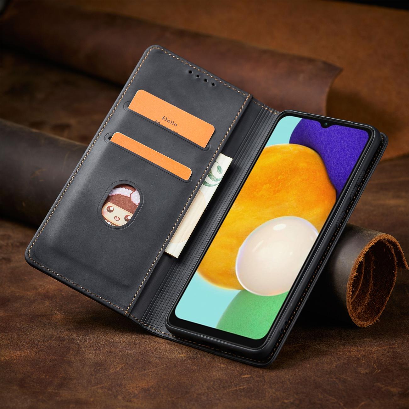 Pokrowiec Wallet Magnet czarny Samsung Galaxy A13 5G / 11