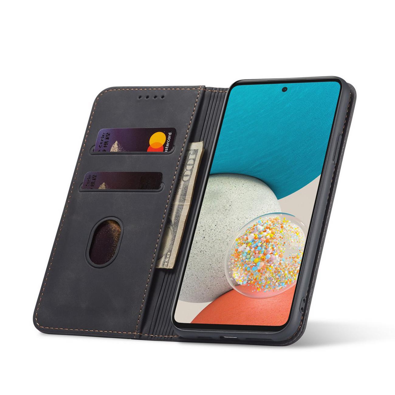 Pokrowiec Wallet Magnet czarny Samsung Galaxy A53 5G / 11
