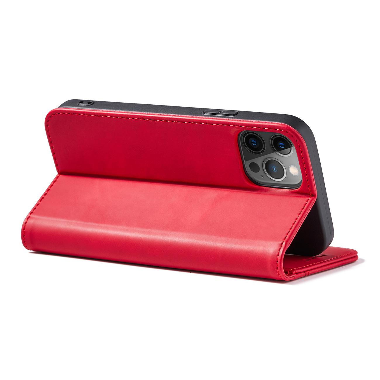 Pokrowiec Wallet Magnet czerwony Apple iPhone 12 Pro / 11