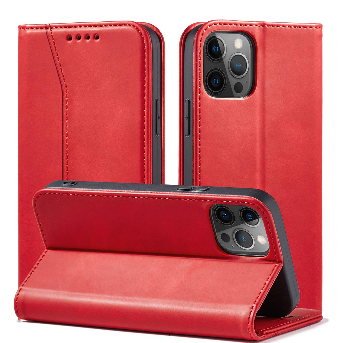 Pokrowiec Wallet Magnet czerwony Apple iPhone 12 Pro Max / 2