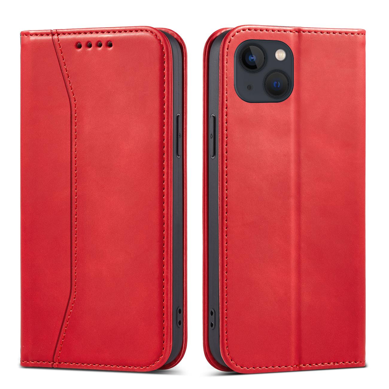 Pokrowiec Wallet Magnet czerwony Apple iPhone 13