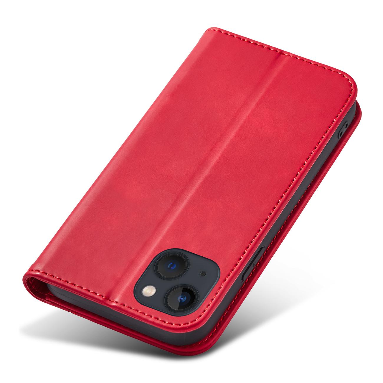 Pokrowiec Wallet Magnet czerwony Apple iPhone 13 / 10