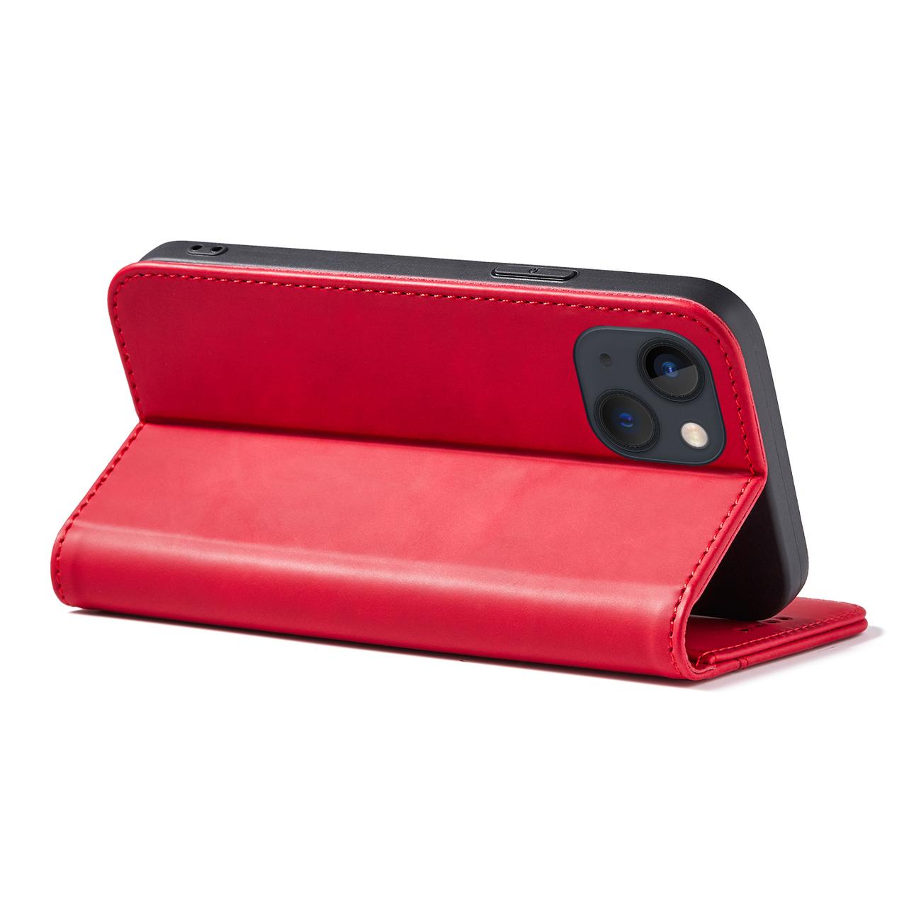 Pokrowiec Wallet Magnet czerwony Apple iPhone 13 / 4