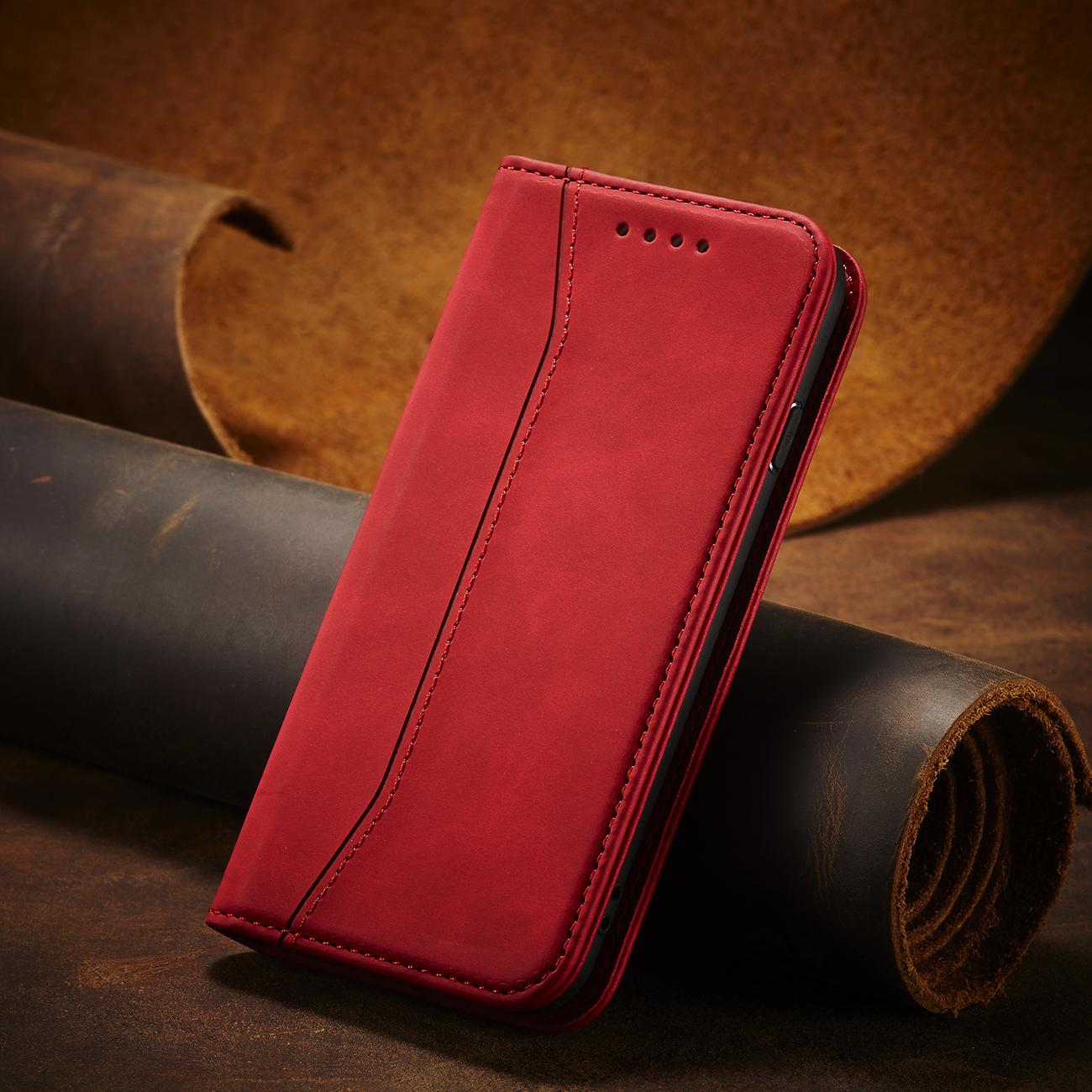 Pokrowiec Wallet Magnet czerwony Apple iPhone SE 2020 / 11