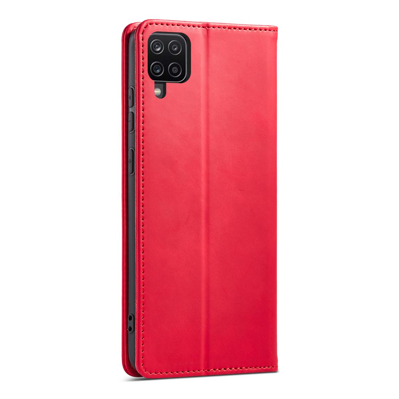 Pokrowiec Wallet Magnet czerwony Samsung Galaxy A12 5G / 9