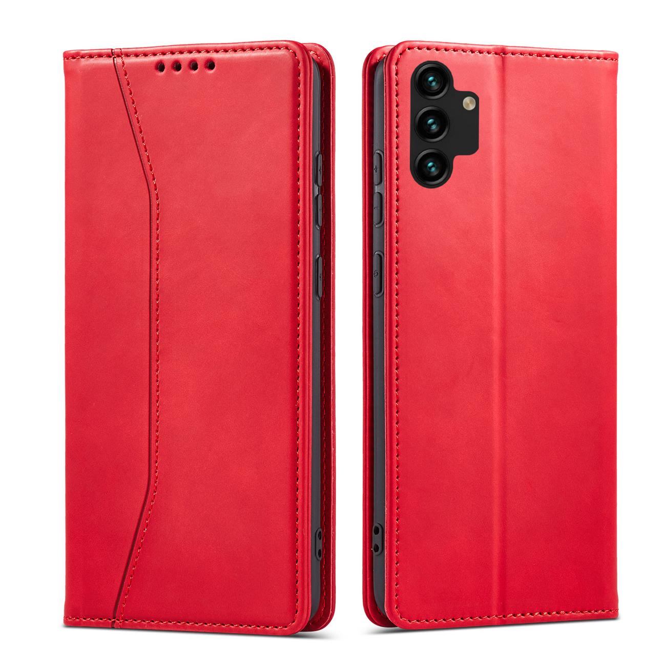 Pokrowiec Wallet Magnet czerwony Samsung Galaxy A13 5G