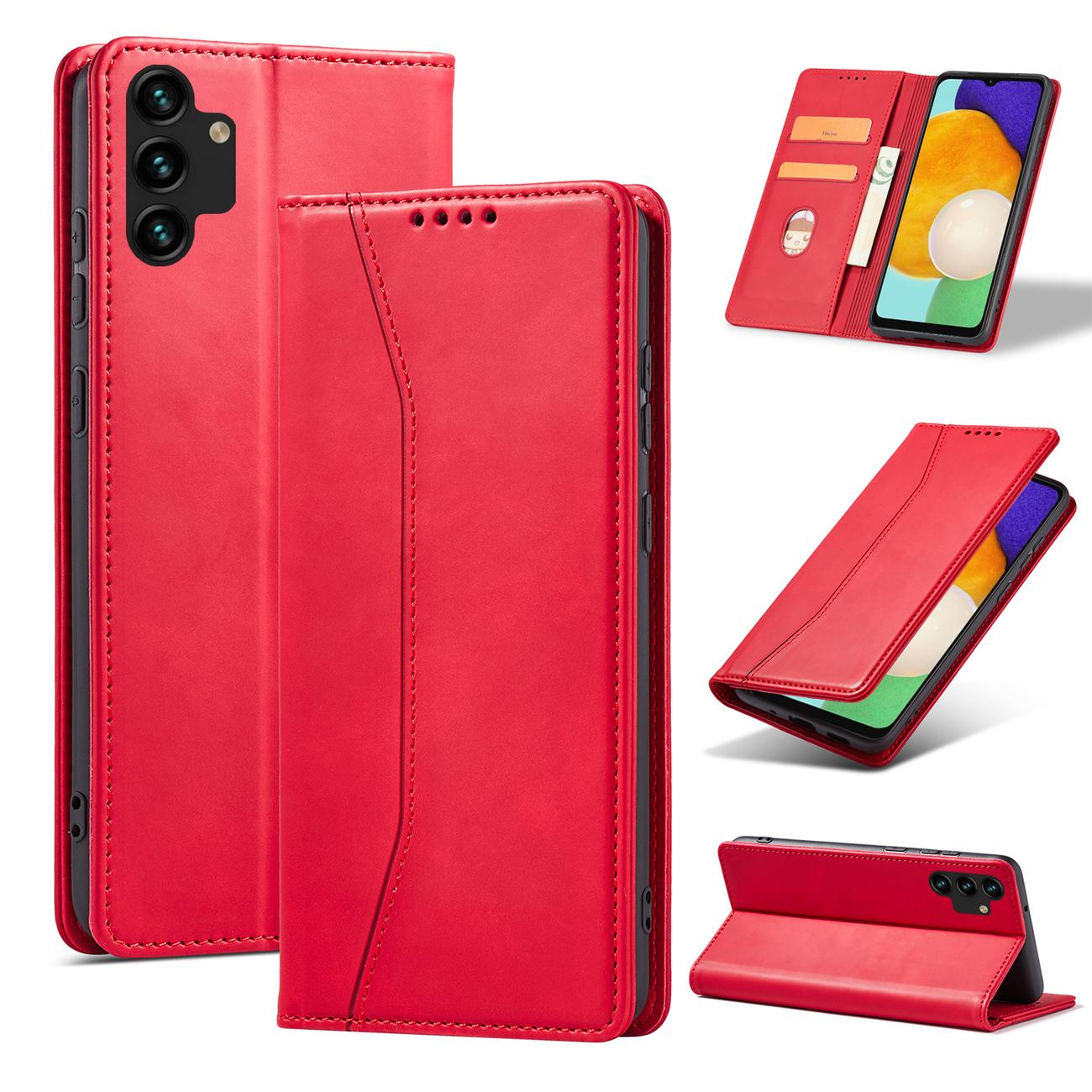 Pokrowiec Wallet Magnet czerwony Samsung Galaxy A13 5G / 11