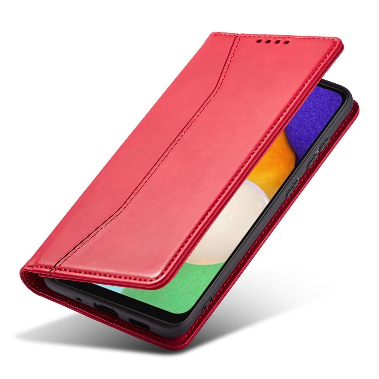 Pokrowiec Wallet Magnet czerwony Samsung Galaxy A13 5G / 3