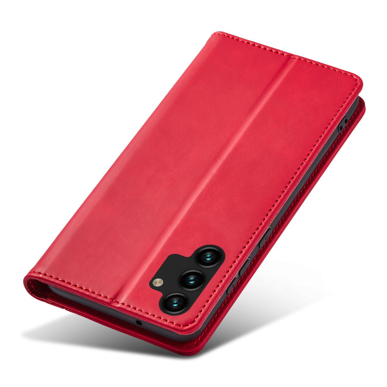 Pokrowiec Wallet Magnet czerwony Samsung Galaxy A13 5G / 5