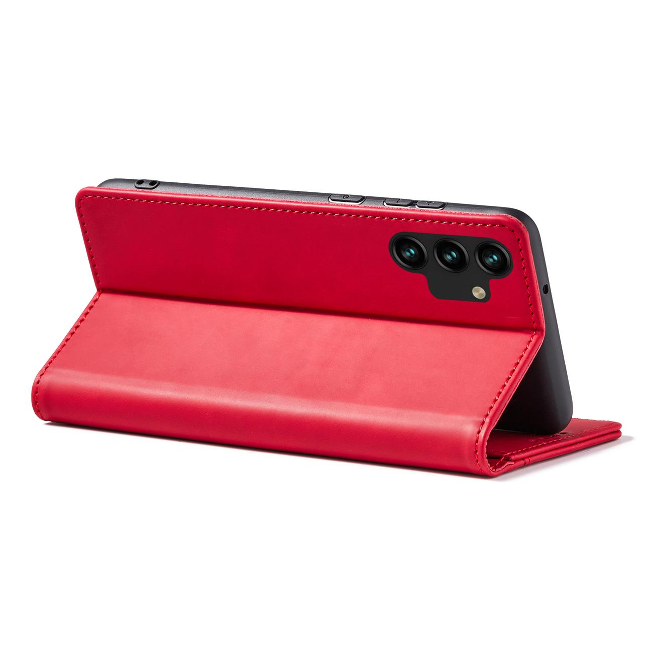 Pokrowiec Wallet Magnet czerwony Samsung Galaxy A13 5G / 6