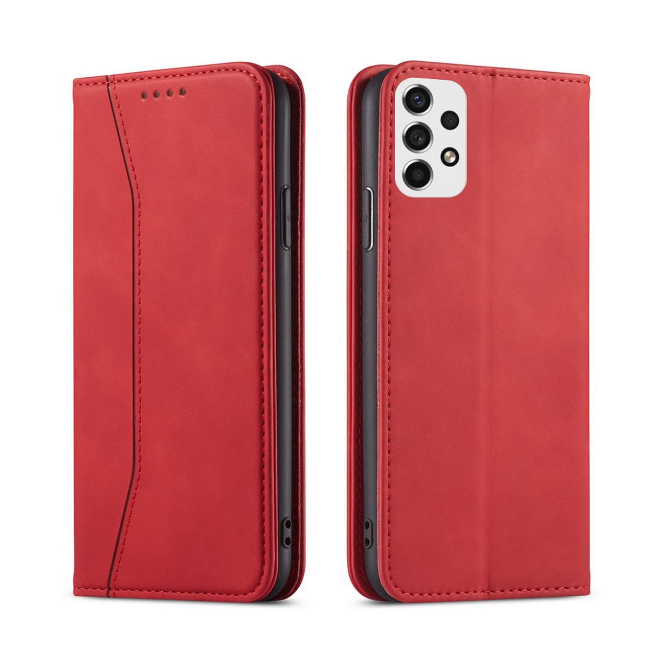 Pokrowiec Wallet Magnet czerwony Samsung Galaxy A53 5G