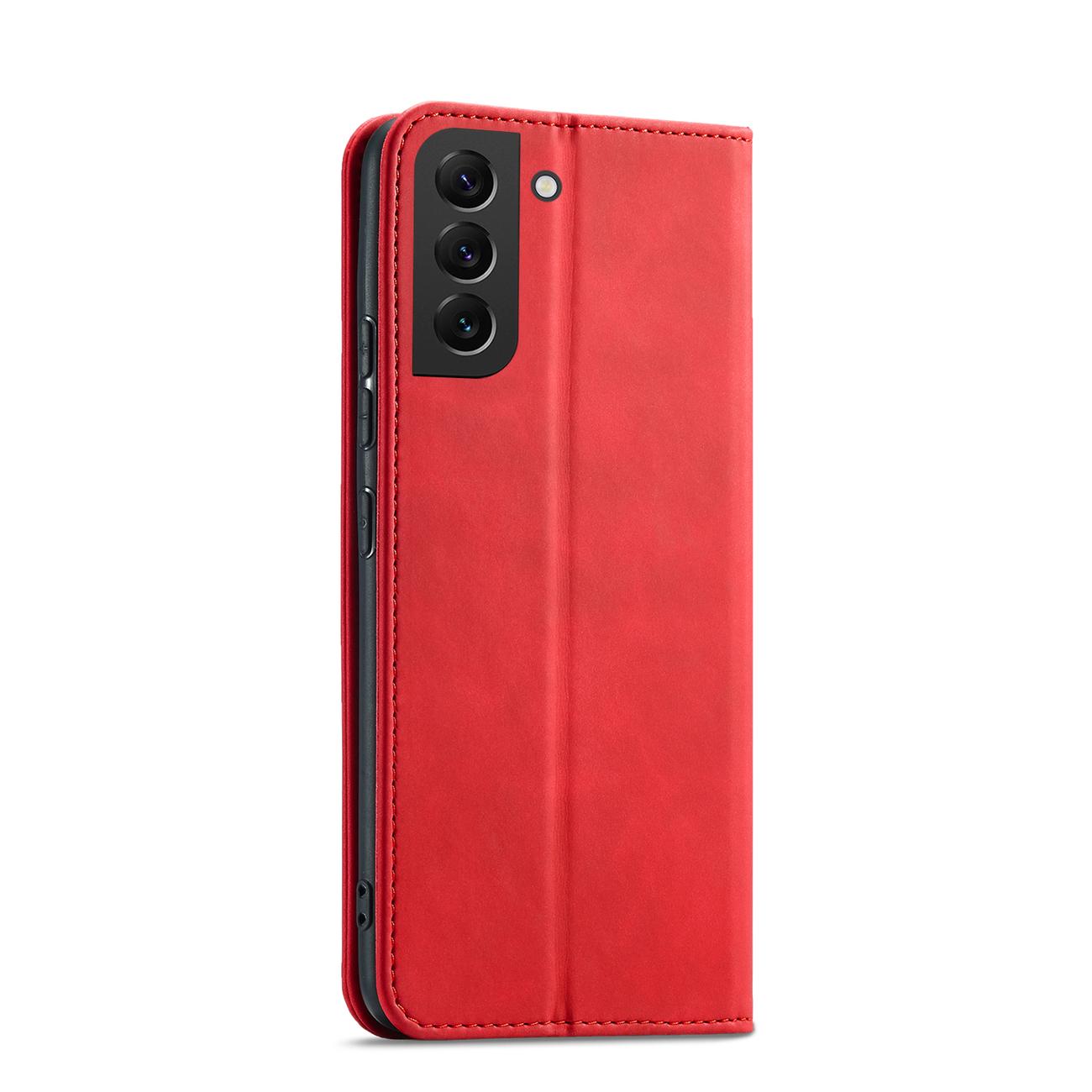Pokrowiec Wallet Magnet czerwony Samsung Galaxy S22 / 3