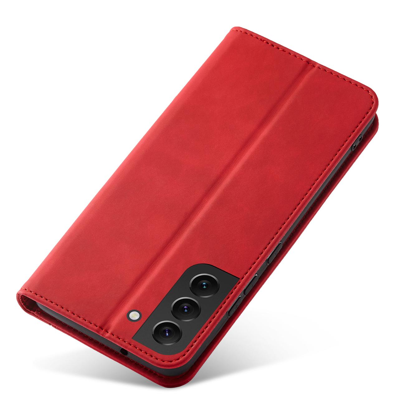 Pokrowiec Wallet Magnet czerwony Samsung Galaxy S22 / 4