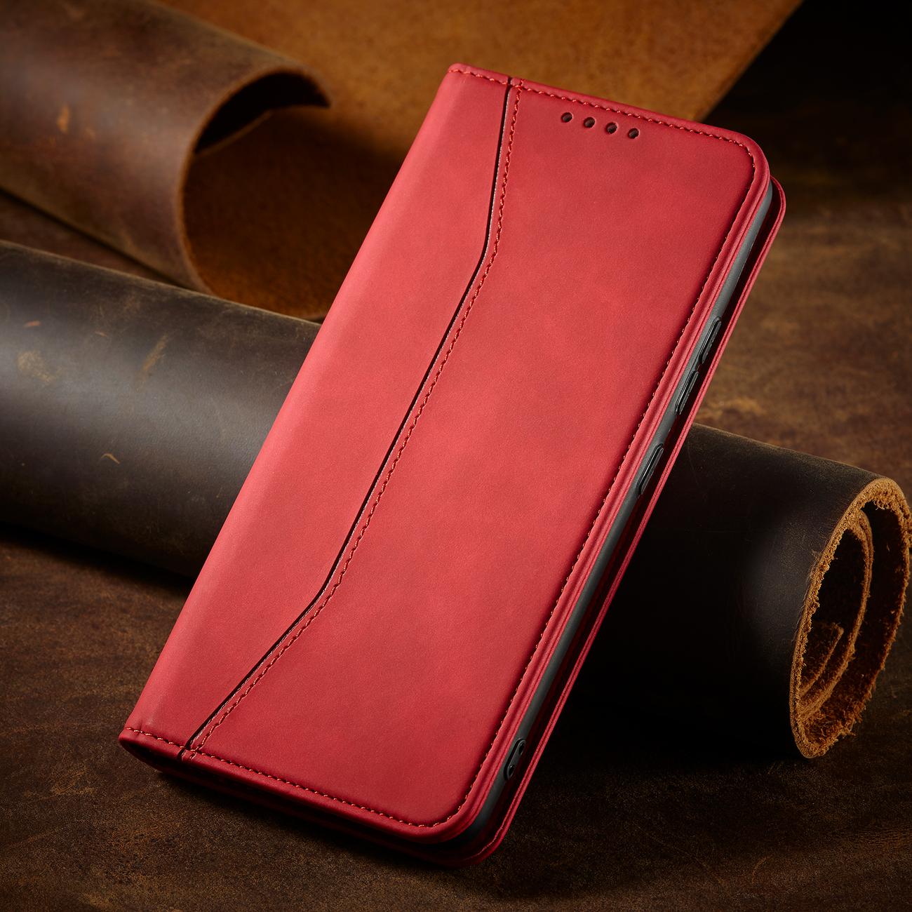 Pokrowiec Wallet Magnet czerwony Samsung Galaxy S22 / 8