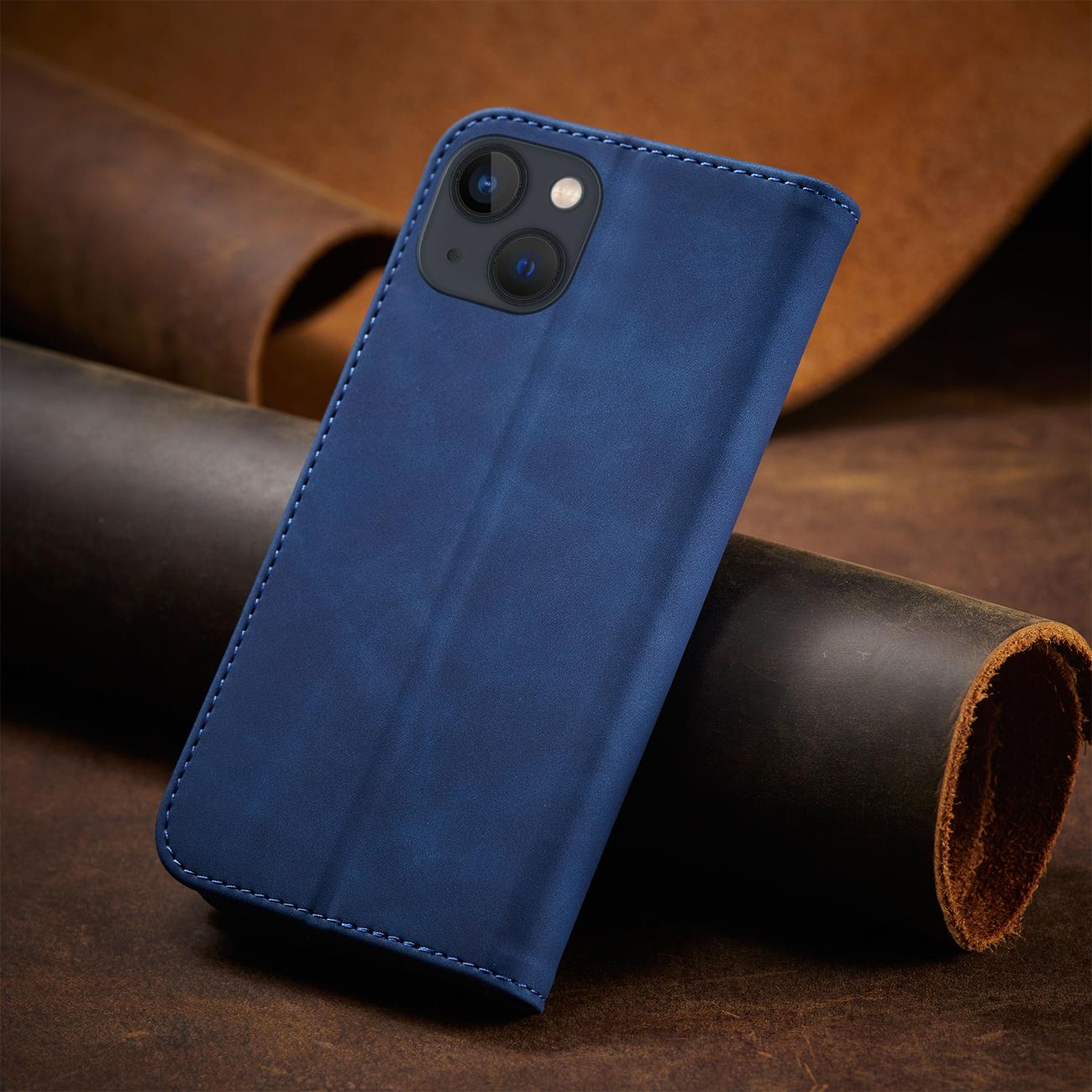 Pokrowiec Wallet Magnet niebieski Apple iPhone 13 / 10 Pokrowiec Wallet Magnet niebieski Apple iPhone 13 / 10