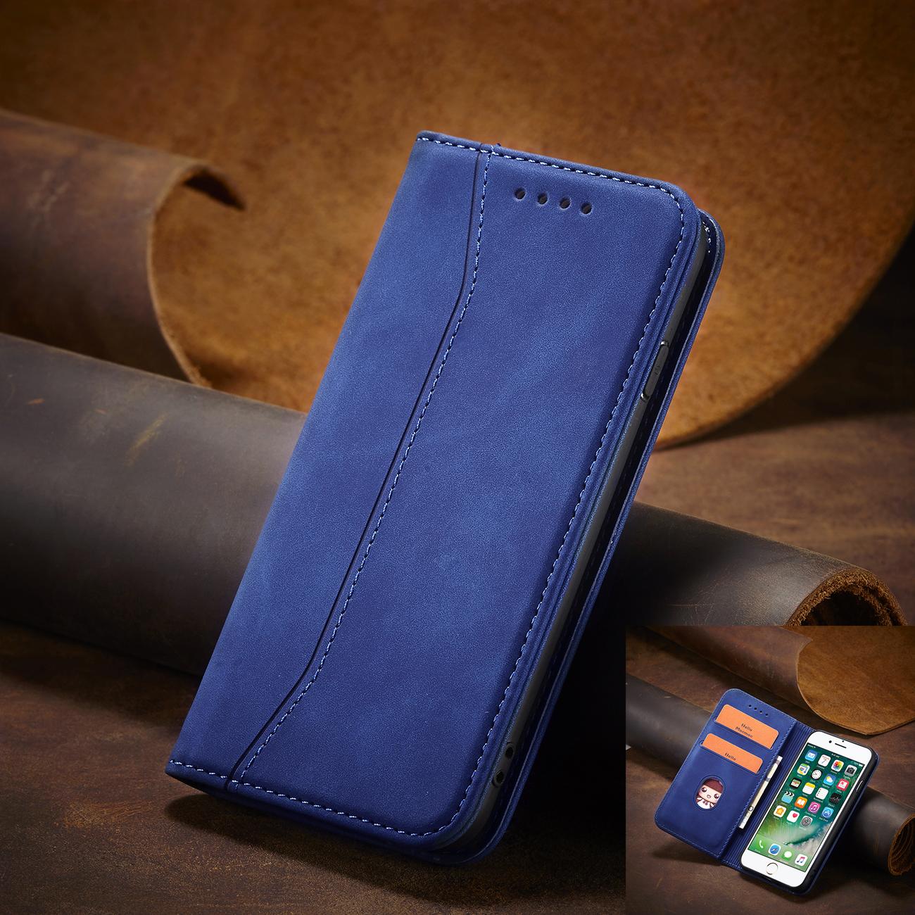 Pokrowiec Wallet Magnet niebieski Apple iPhone 7 / 2