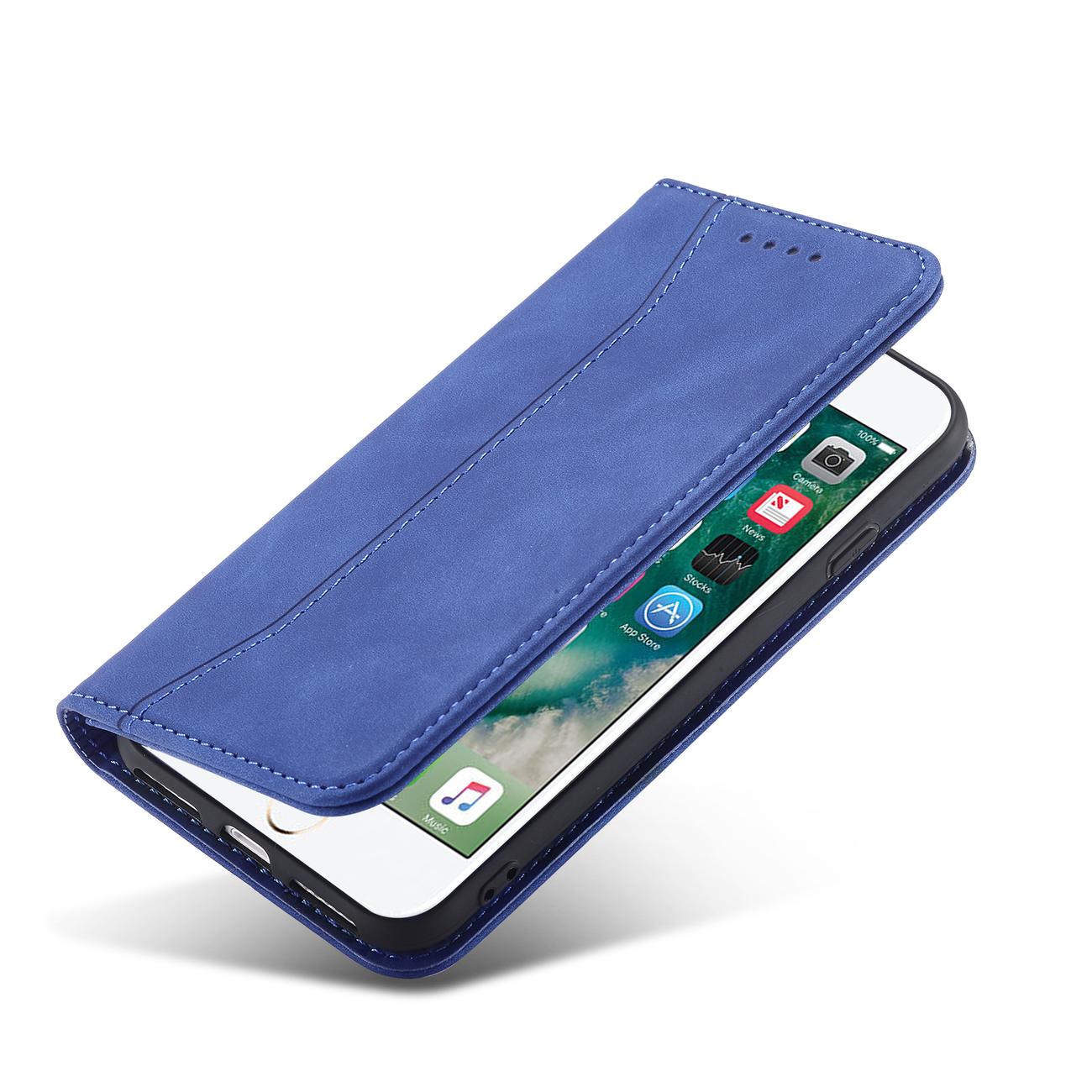 Pokrowiec Wallet Magnet niebieski Apple iPhone 7 / 5