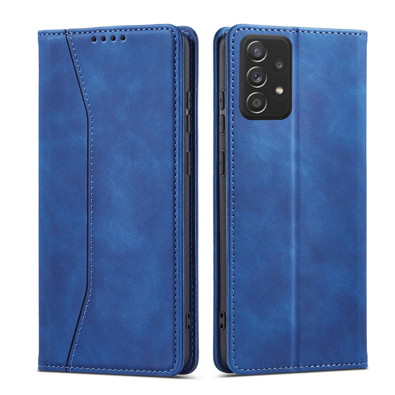 Pokrowiec Wallet Magnet niebieski Samsung Galaxy A52S 5G