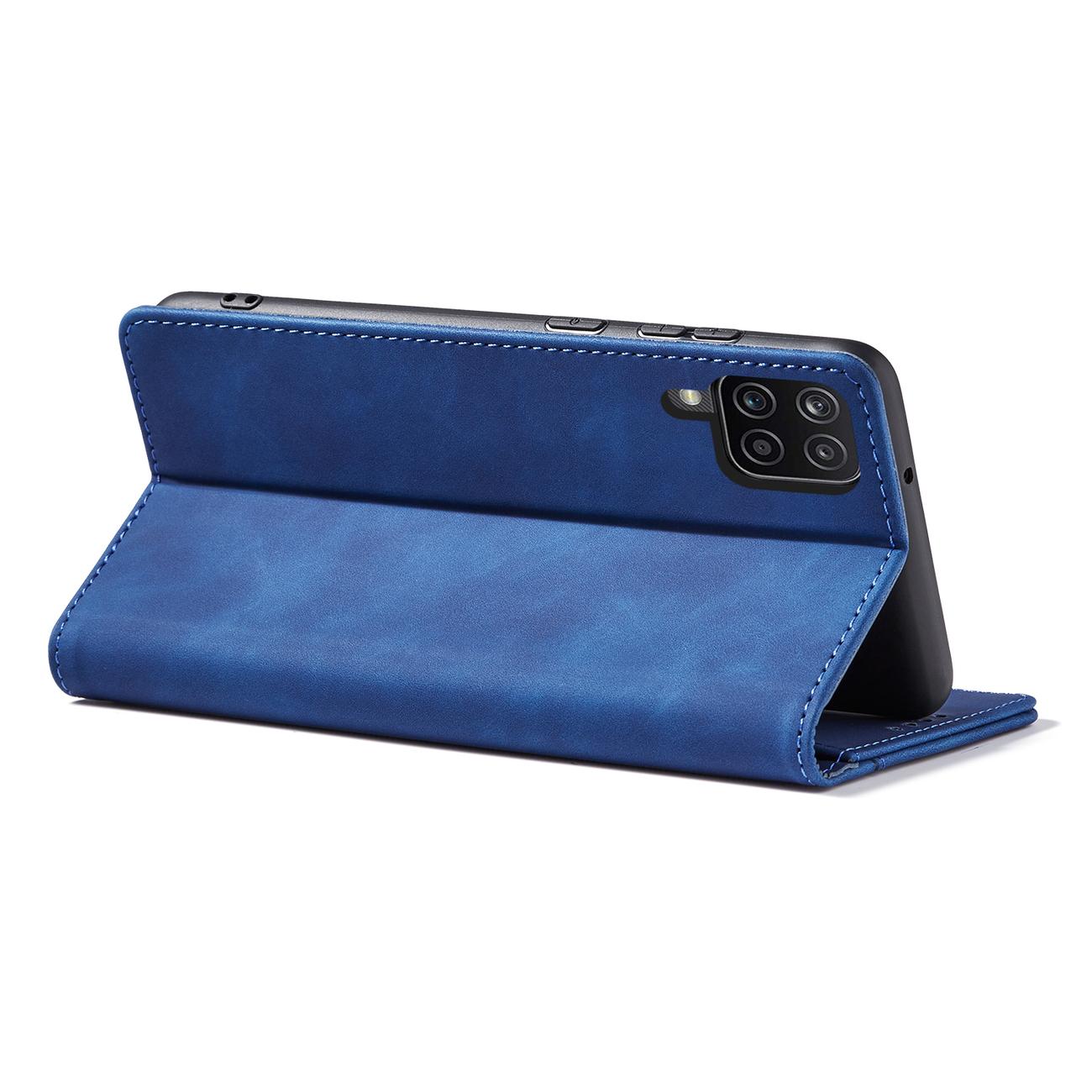 Pokrowiec Wallet Magnet niebieski Samsung Galaxy A12 5G / 10