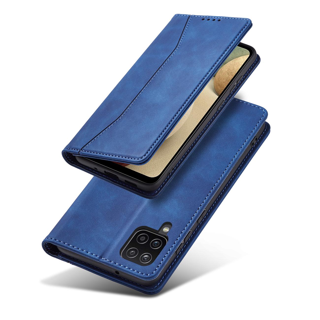 Pokrowiec Wallet Magnet niebieski Samsung Galaxy A12 5G / 4