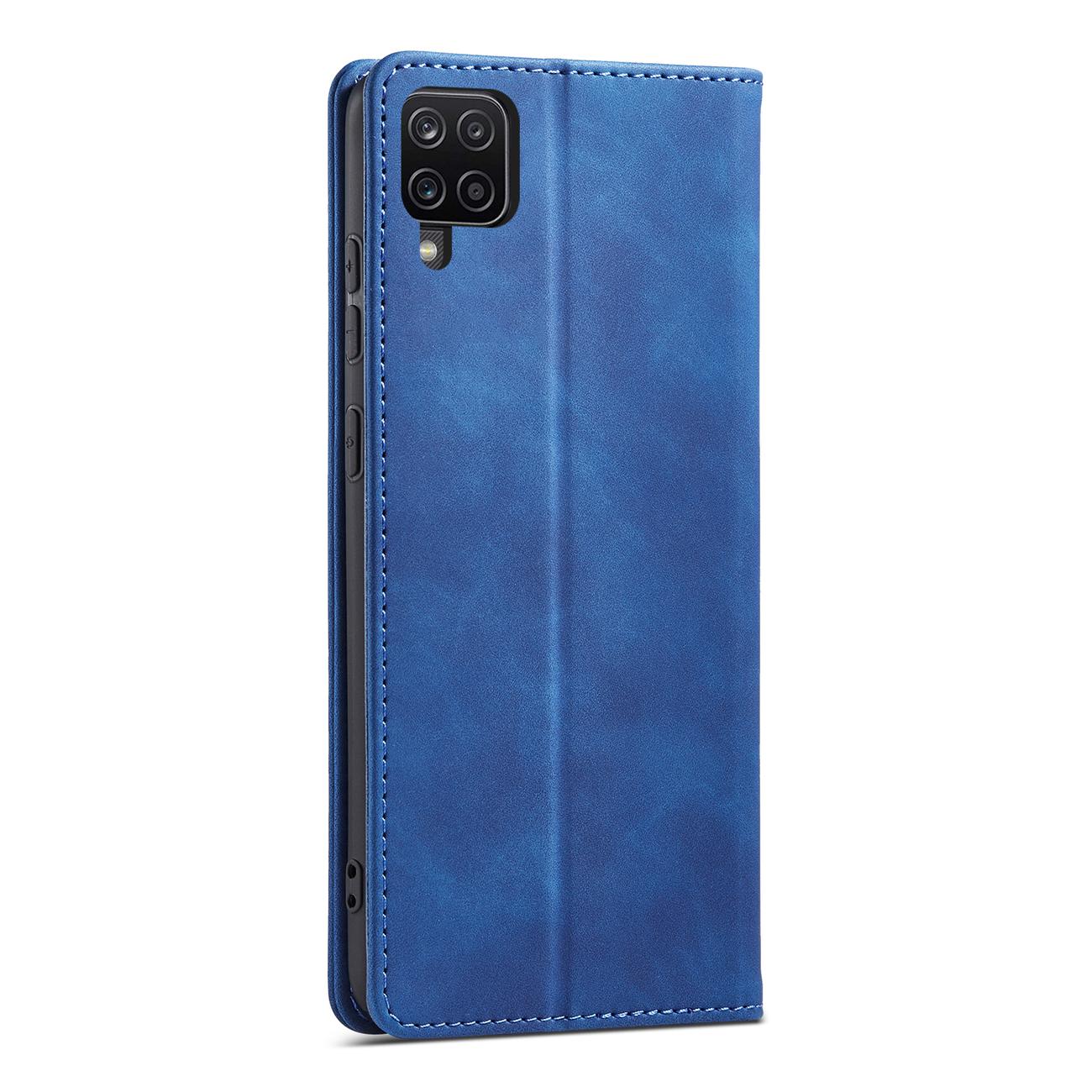 Pokrowiec Wallet Magnet niebieski Samsung Galaxy A12 5G / 9